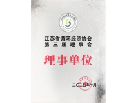 江蘇省循環(huán)經(jīng)濟(jì)協(xié)會第三屆理事會理事單位